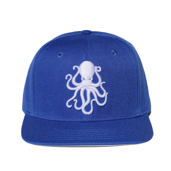 Octopus Blue w/White - Snap Back