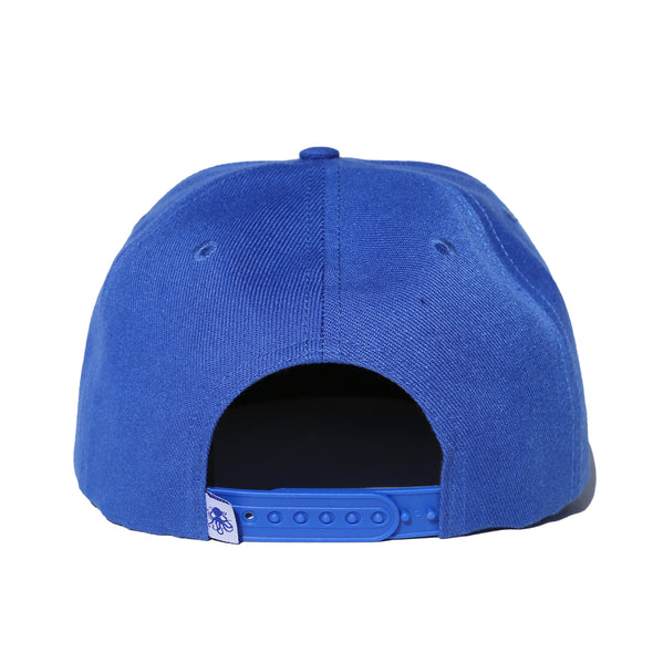 Octopus Blue w/White - Snap Back