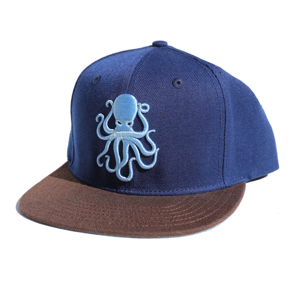 Octopus Navy w/ Lt. Blue - Snap Back