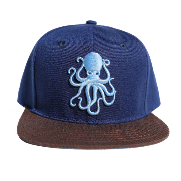 Octopus Navy w/ Lt. Blue - Snap Back